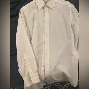 Charles Tyrwhitt white button up dress shirt